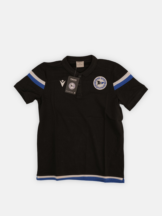 Macron Mens 2020-21 Arminia Bielefeld Macron Polo T-Shirt / Black / RRP £37.99
