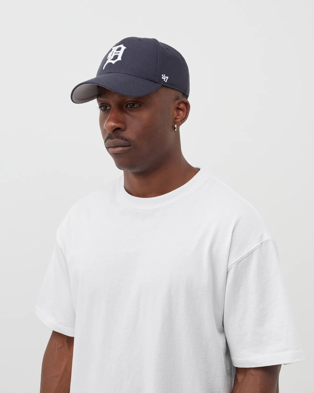 47 Brand Adult Detroit Tigers MVP Cap / Navy / RRP £24