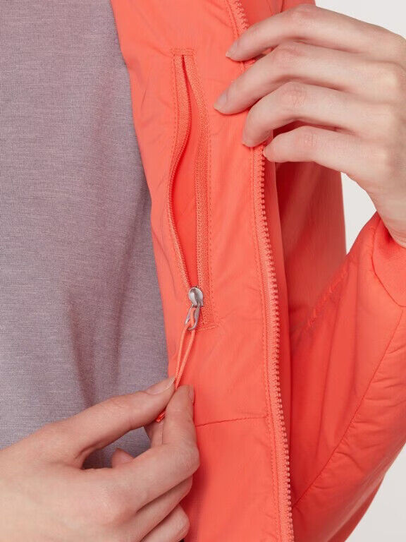 The North Face Women’s VENTRIX Hoodie – Emberglow Orange Hooded Women’s Jacket