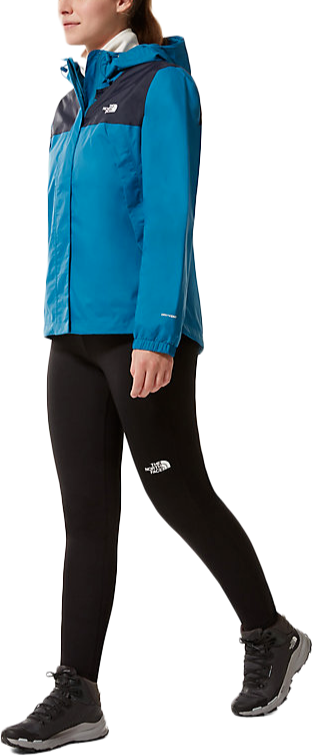 The North Face Women's Antora Hooded Rain Jacket Coat / Navy Blue / RRP £100