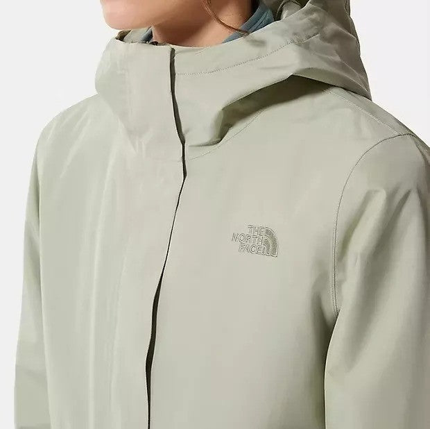 The North Face Womens Woodmont Parka / Tea Green / RRP £170