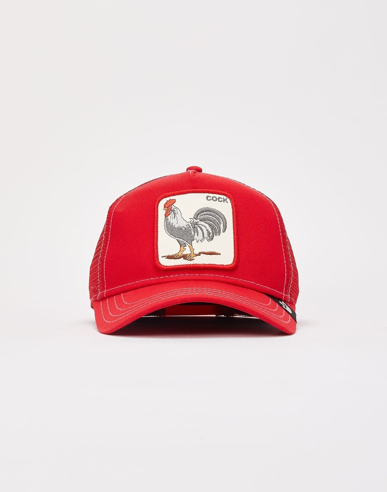 Goorin Bros Adult Rooster Curved Trucker / Red / RRP £35