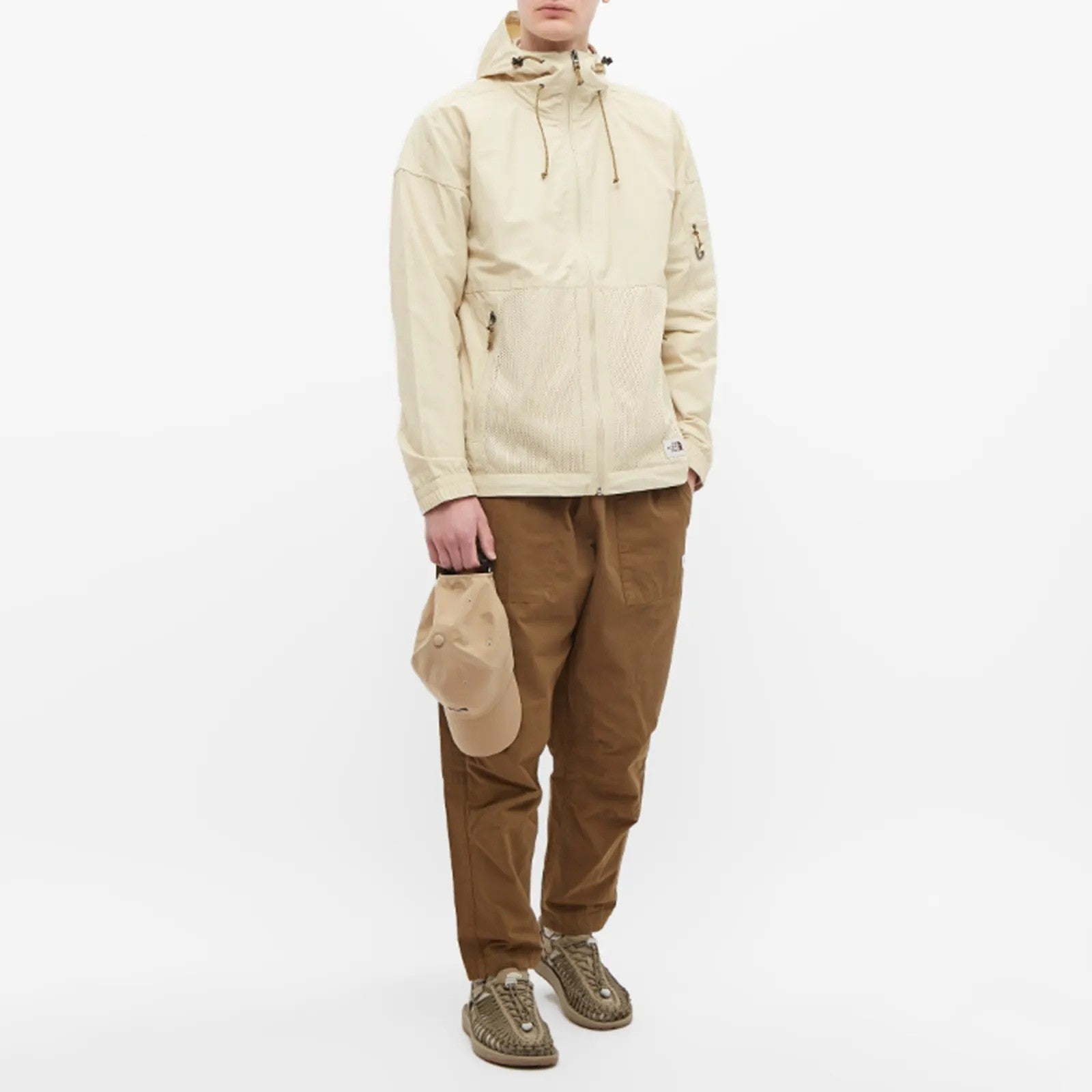 The North Face Mens Sky Valley Wind Jacket / Gravel / RRP £160