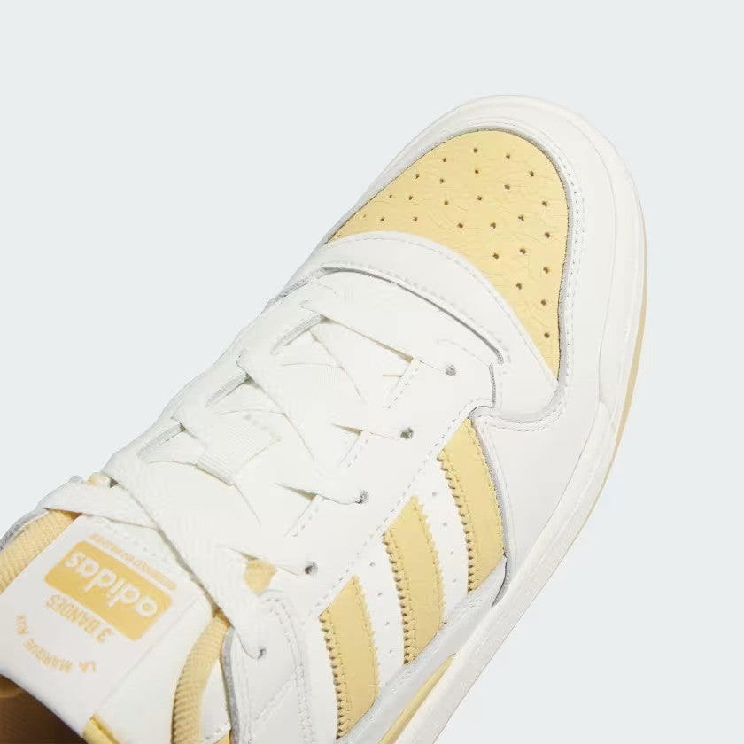 Adidas Mens FORUM LOW CL Trainers / Ivory / RRP £90
