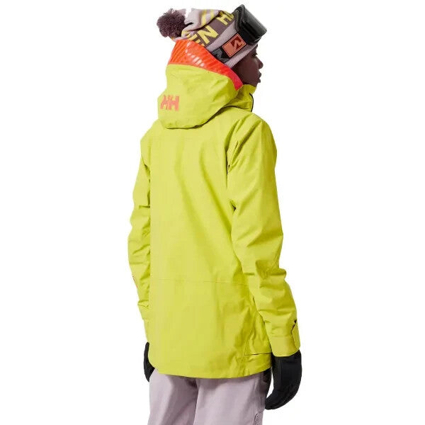 Helly Hansen Womens Aurora Infinity Shell Ski Snow Jacket / Yellow / RRP £620