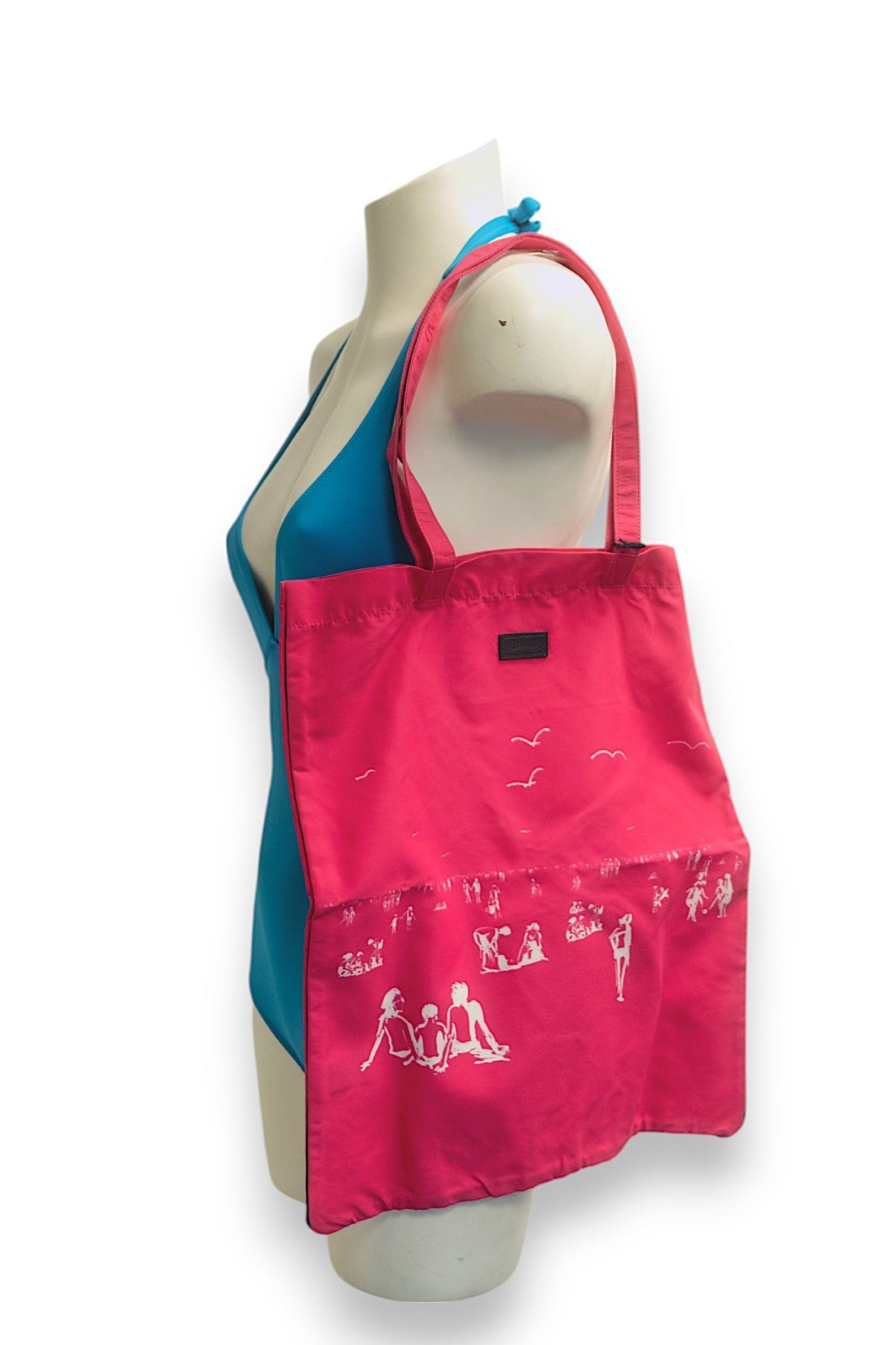 Vilebrequin Beach Bag / Pink Silhouette / RRP £80