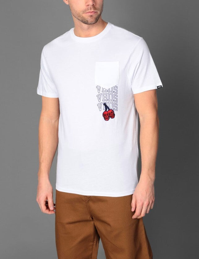 Vans New Varsity Pocket T-shirt / White / Mens / RRP £28