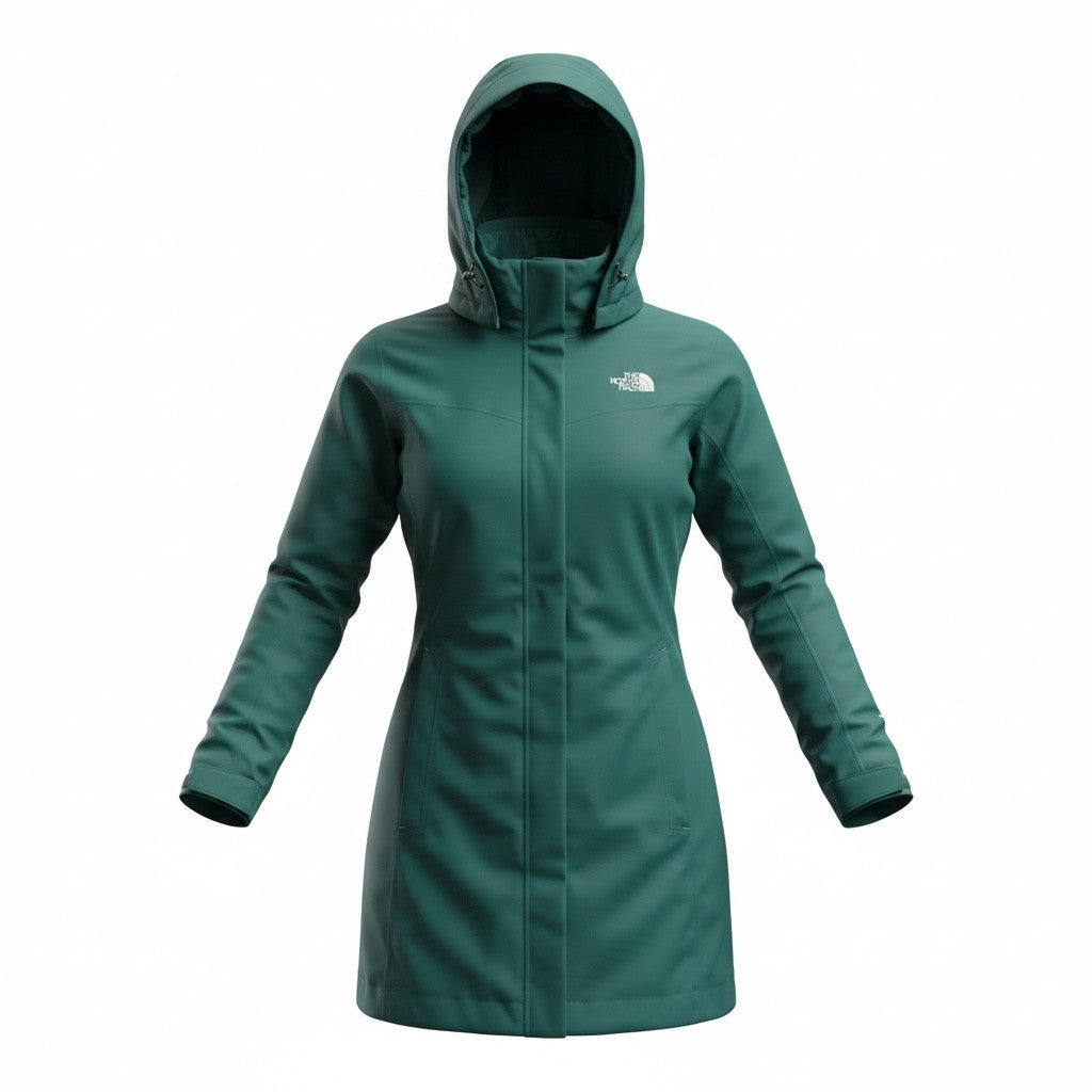The North Face Womens Recycled Suzanne Triclimate 3in1 Jacket / Green / RRP £360