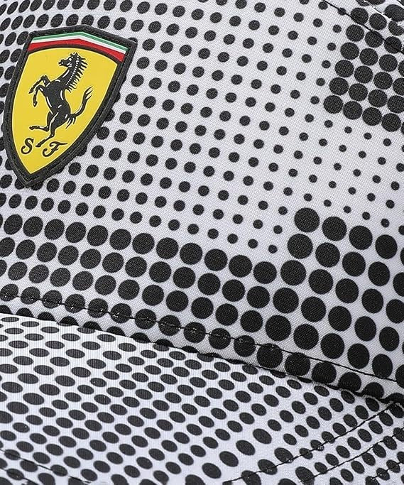 Puma Adult Scuderia Ferrari Camo BB Adjustable Cap / White / RRP £40