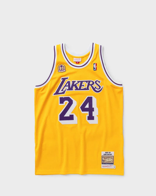 Mitchell & Ness Lakers 2007-08 Kobe Bryant 24 Basketball Jersey/Gold/ RRP £230