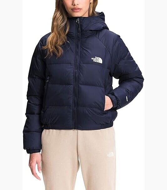 The North Face Womens Hydrenalite Down Hooded Puffer Jacket / Blue / RRP £235