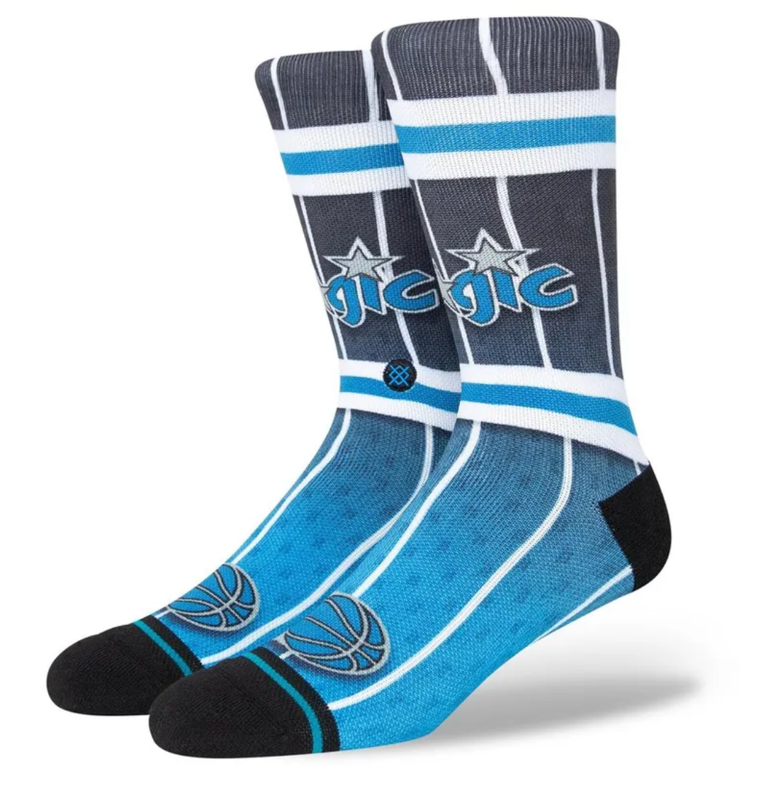 NBA Hardwood Classic Fader Collection Basketball Socks / Orlando Magic / RRP £30