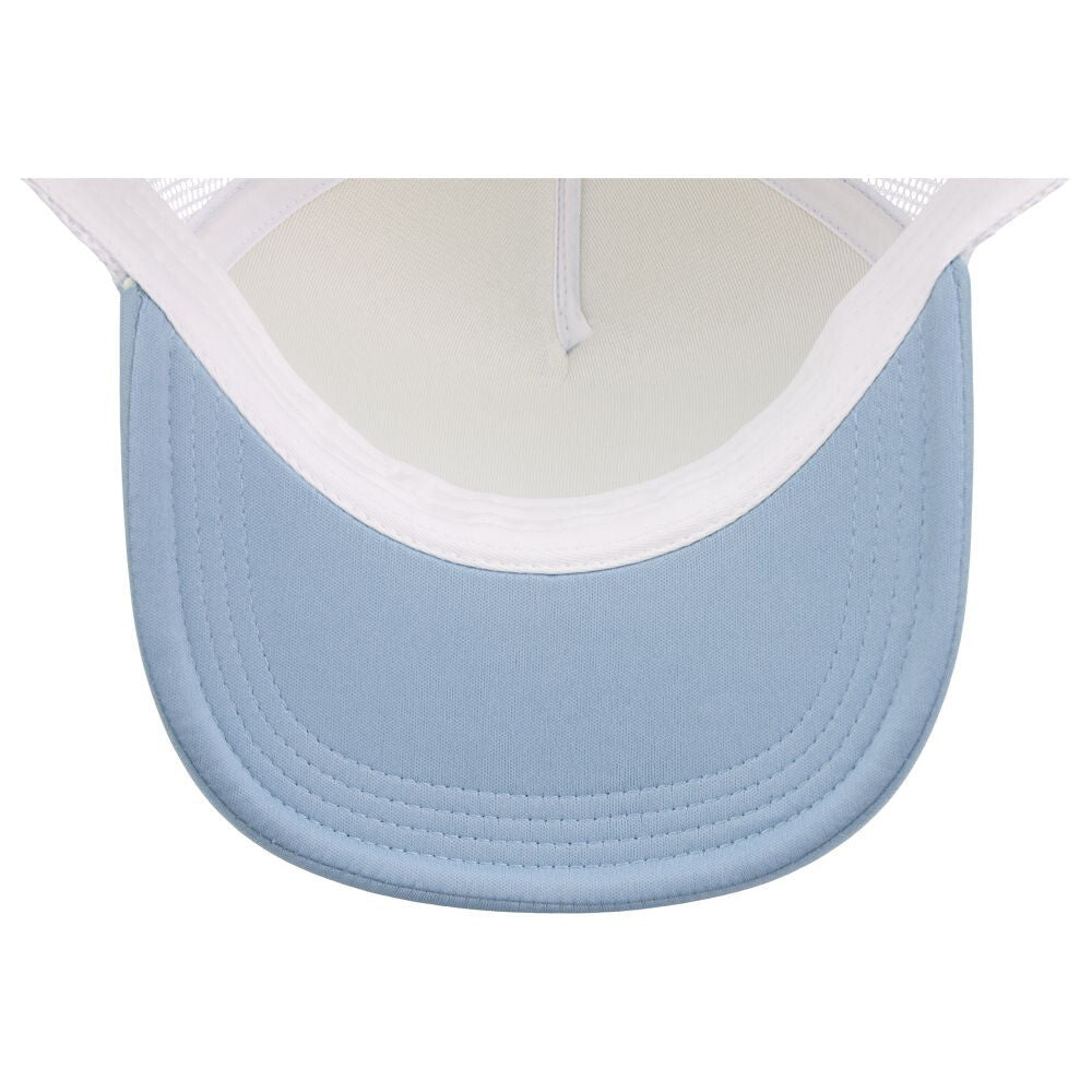 Crowns By Lids Unisex Plain Screen Foam Trucker Hat / White / £20