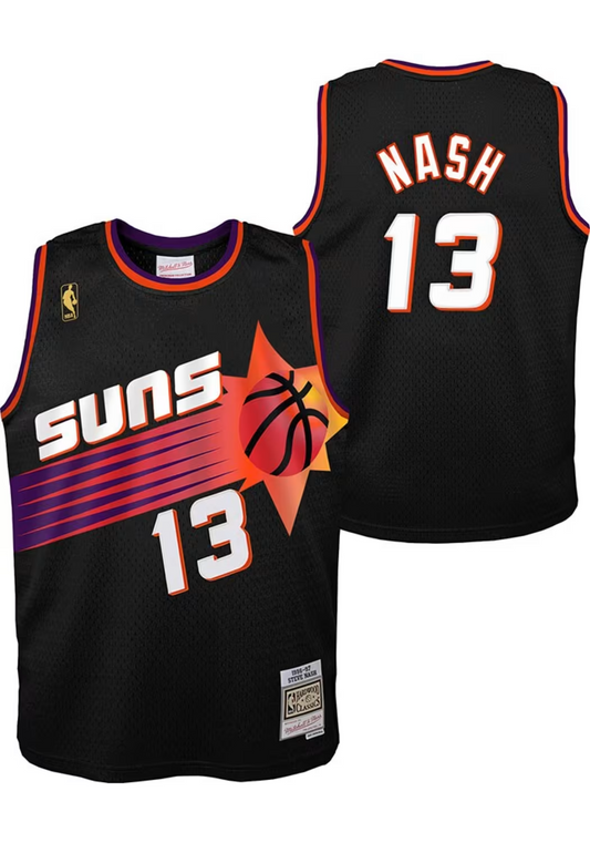 Mitchell & Ness Kids Phoenix Suns Nash Retro 96-97 Basketball Vest / RRP £75
