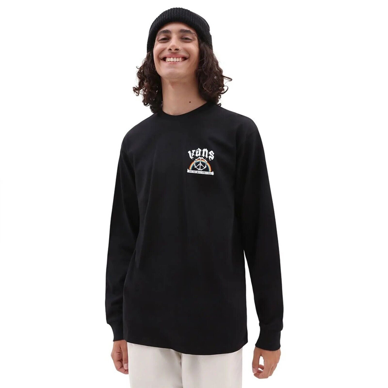 Vans Mens Opposites Unite Long Sleeve T-shirt / Black / RRP £37