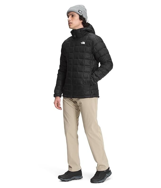 The North Face Mens Thermoball Eco Hooded Puffer Jacket / Black / RRP £190