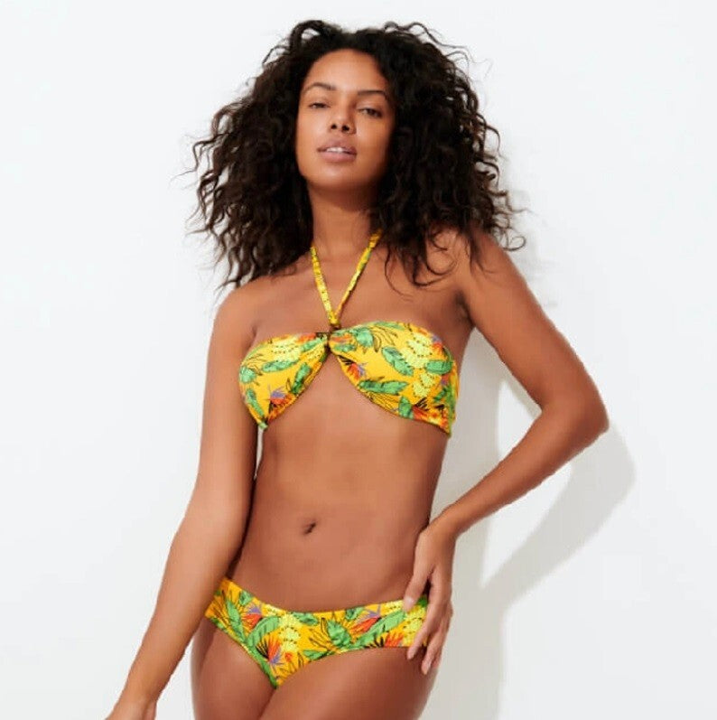 Vilebrequin Bikini Bottom / Women’s / Frisbee / Yellow Curry / RRP £100