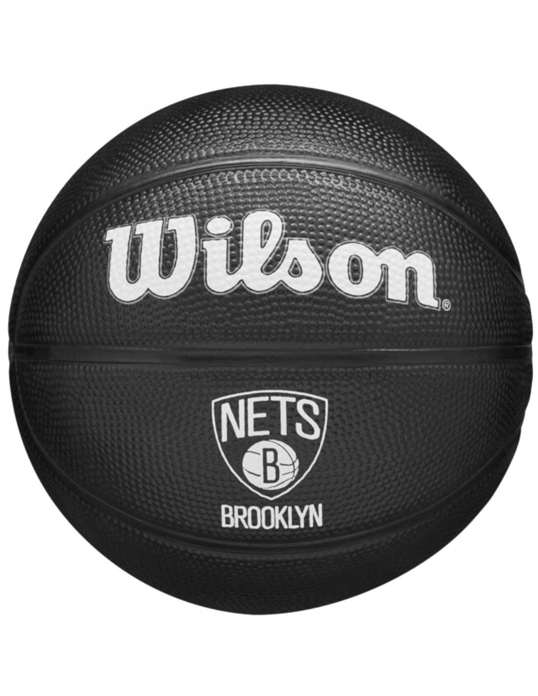 Wilson Brooklyn Nets Team Tribute Mini Basketball / Black / RRP £20