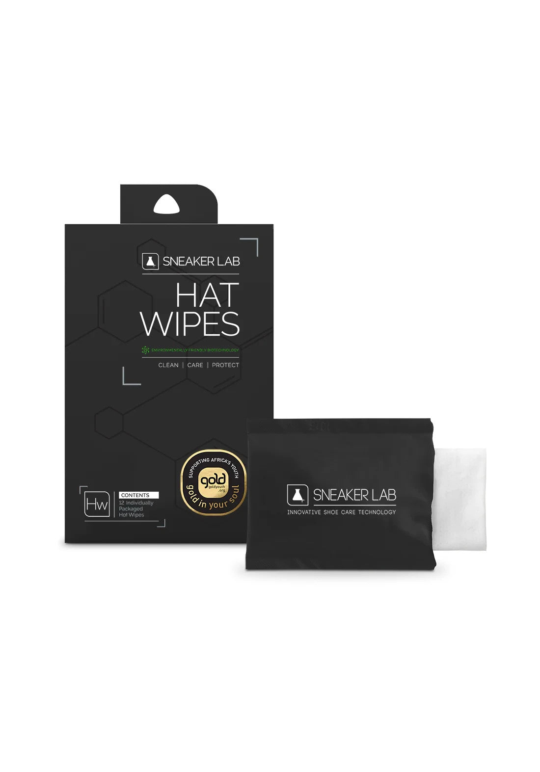 Sneaker Lab Hat Cleaner Wipes – 12 Pack – Hat Cleaning Wipes – Cap Care