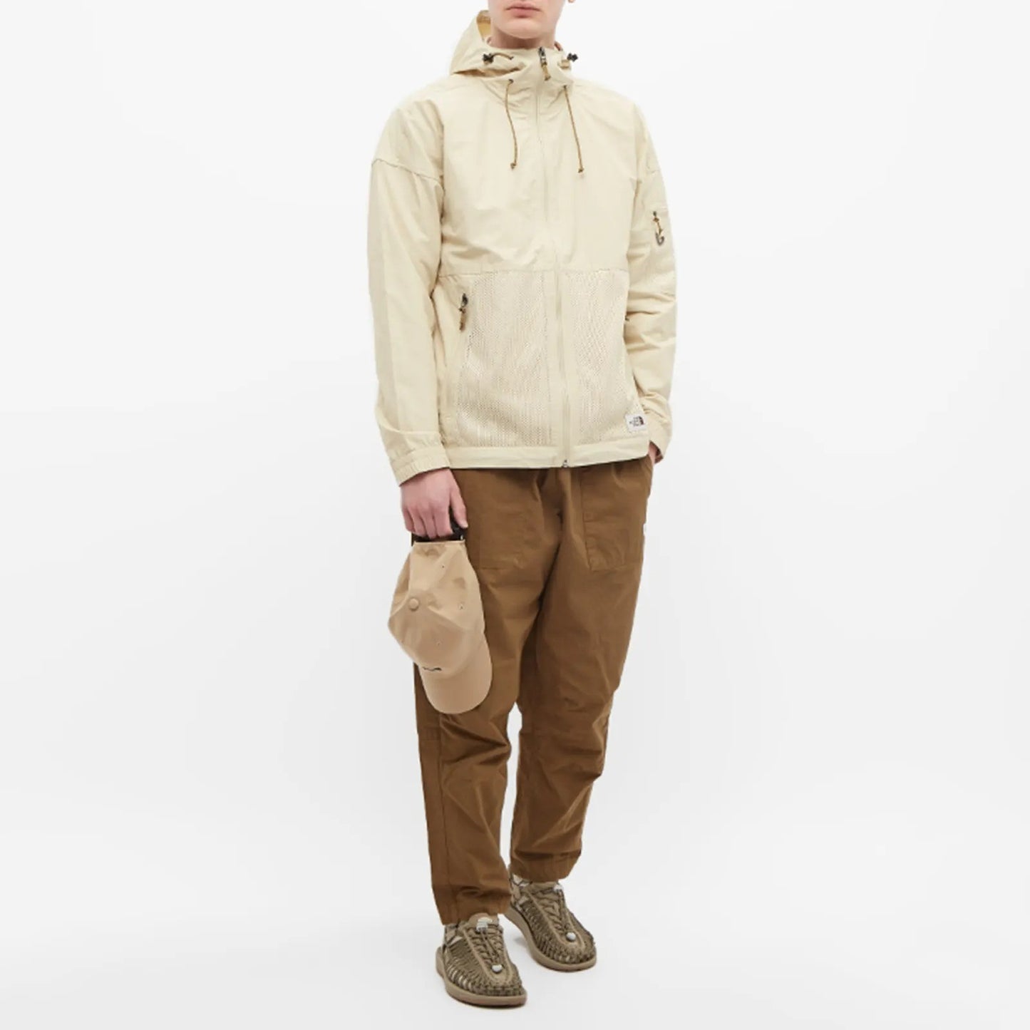 The North Face Mens Sky Valley Wind Jacket / Gravel / RRP £160