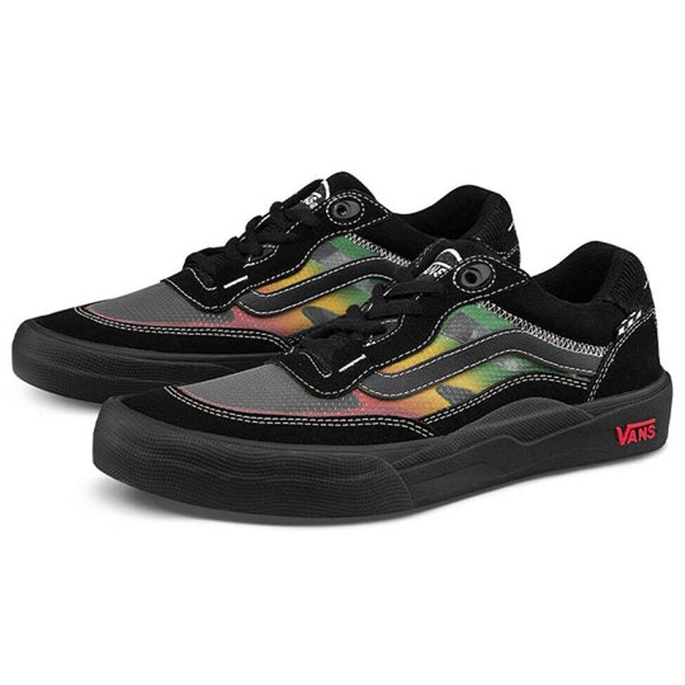 Vans Mens Tyson Peterson Wayvee Trainers / Black Asphalt / RRP £ 100