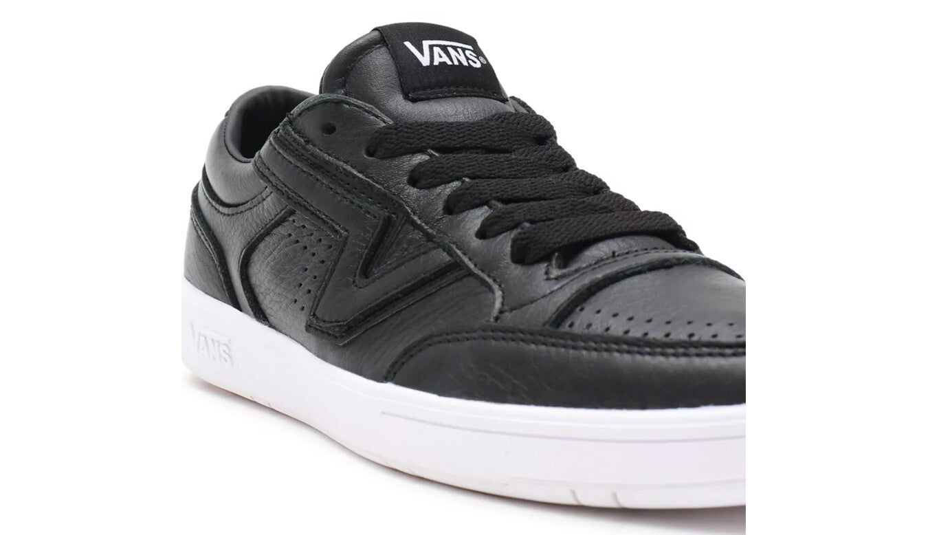 Vans Lowland (Leather) Black/True White / RRP £85