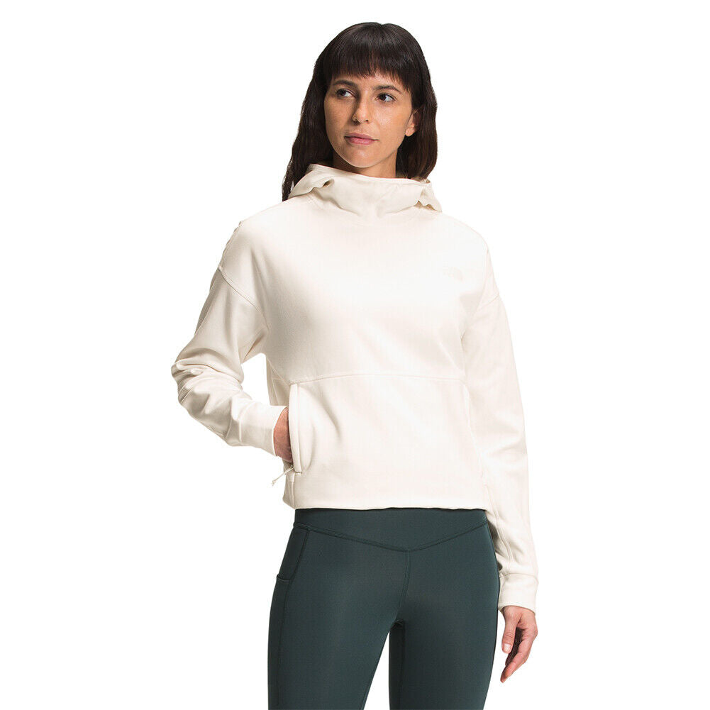 The North Face Women’s Canyonland Po Crop-Gardenia White Heather, Essential Wear