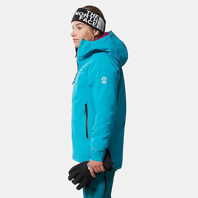 The North Face Women’s Summit FUTURELIGHT Jacket – Enamel Blue, Waterproof