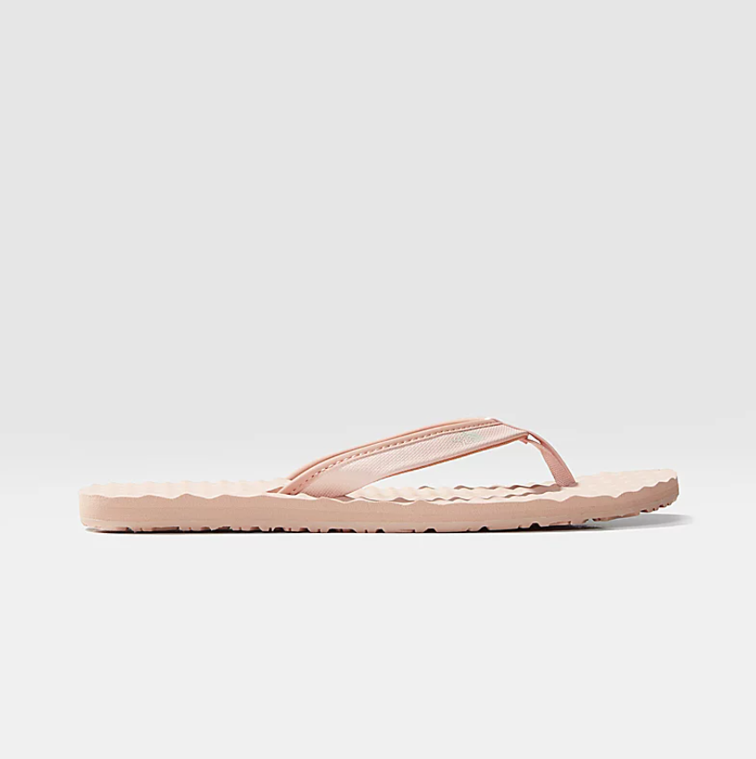 The North Face Women’s Base Camp Mini II Flip Flop -Café Crémé Evening Sand Pink