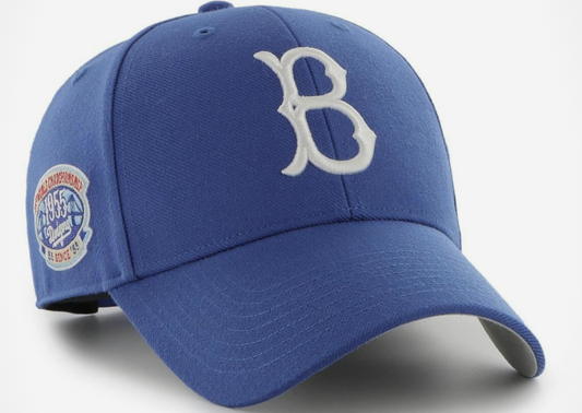 47 Brand Brooklyn Dodgers 1955 World Series Sure Shot MVP Cap/Royal Blue/RRP £30
