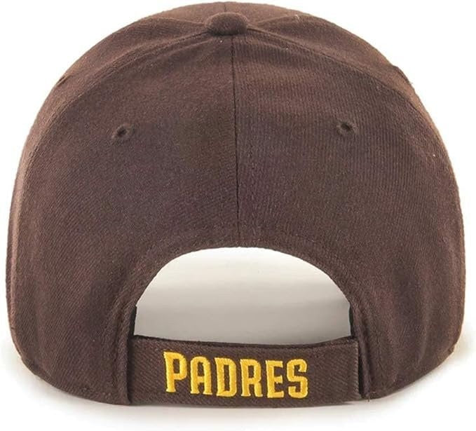 47 Brand Adult San Diego Padres Replica Cap / Brown / RRP £24