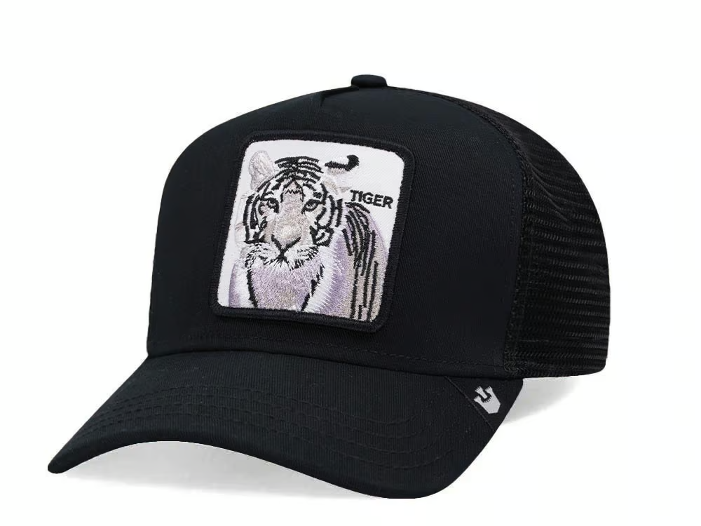 Goorin Bros The White Tiger Trucker Cap / Black / RRP £40