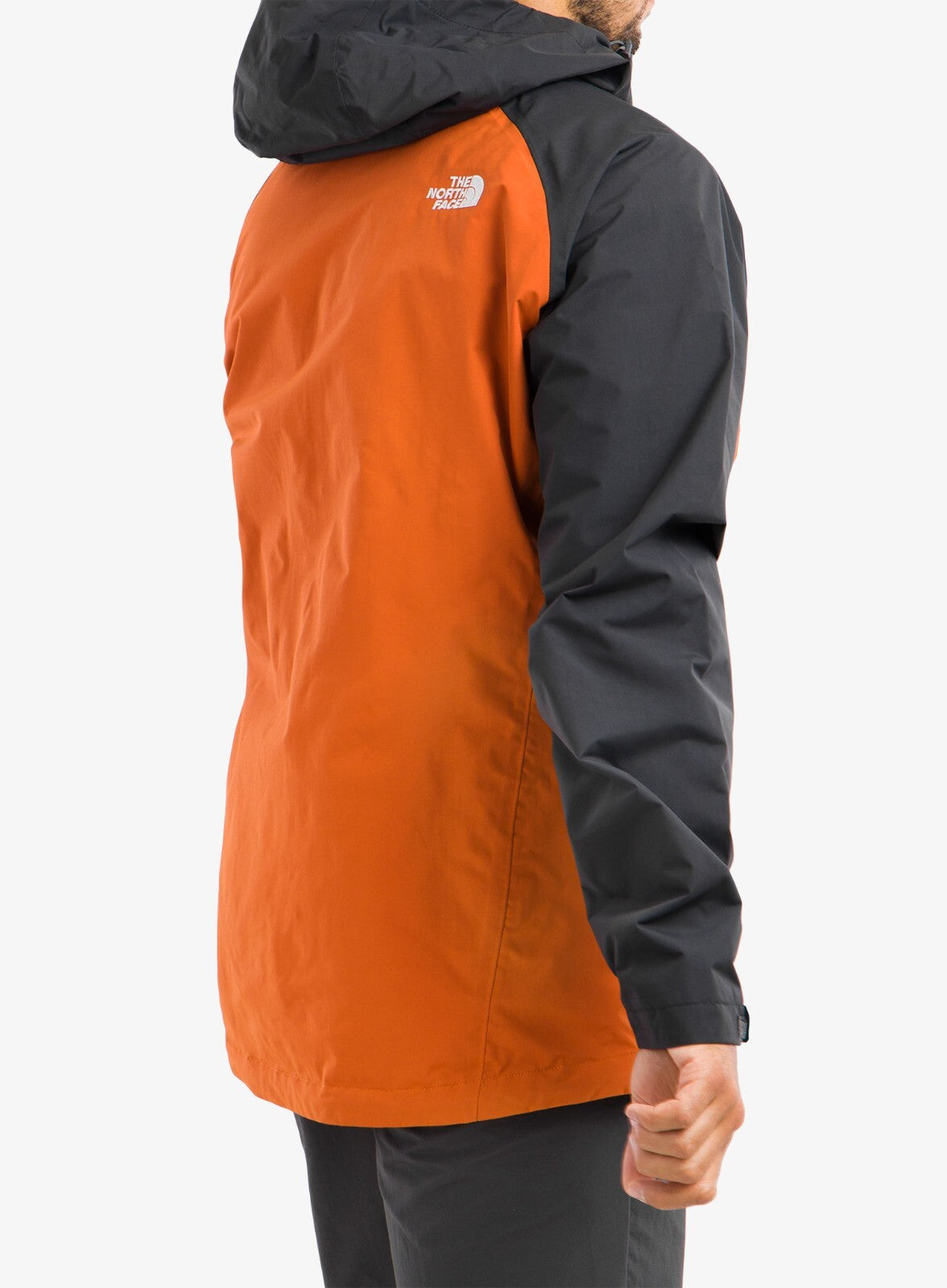 The North Face Mens Stratos Jacket / BNWT / Burnt Ochre Asphalt Grey / RRP £145