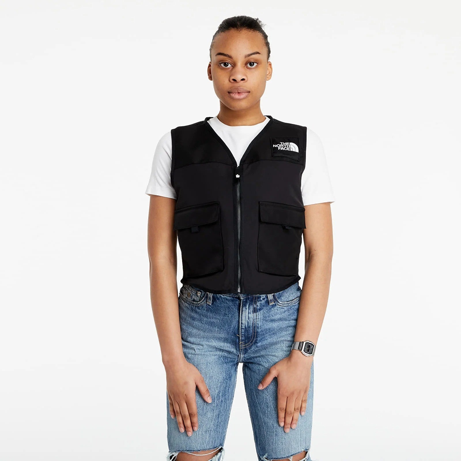 The North Face Womens Black Box Utility Vest / TNF Black / RRP £90