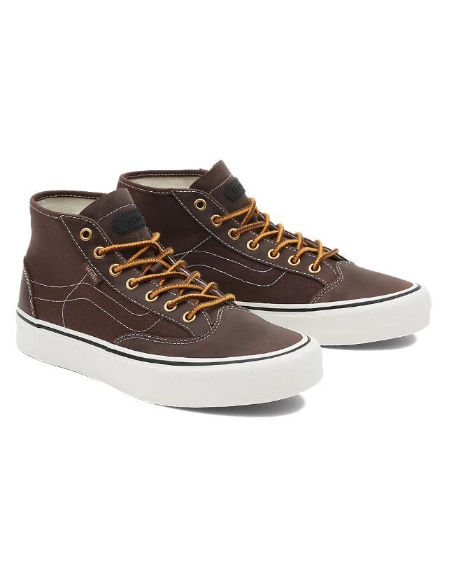 Vans Mens Destruct Mid VR3 Trainers / Harry Bryant Brown / RRP £105