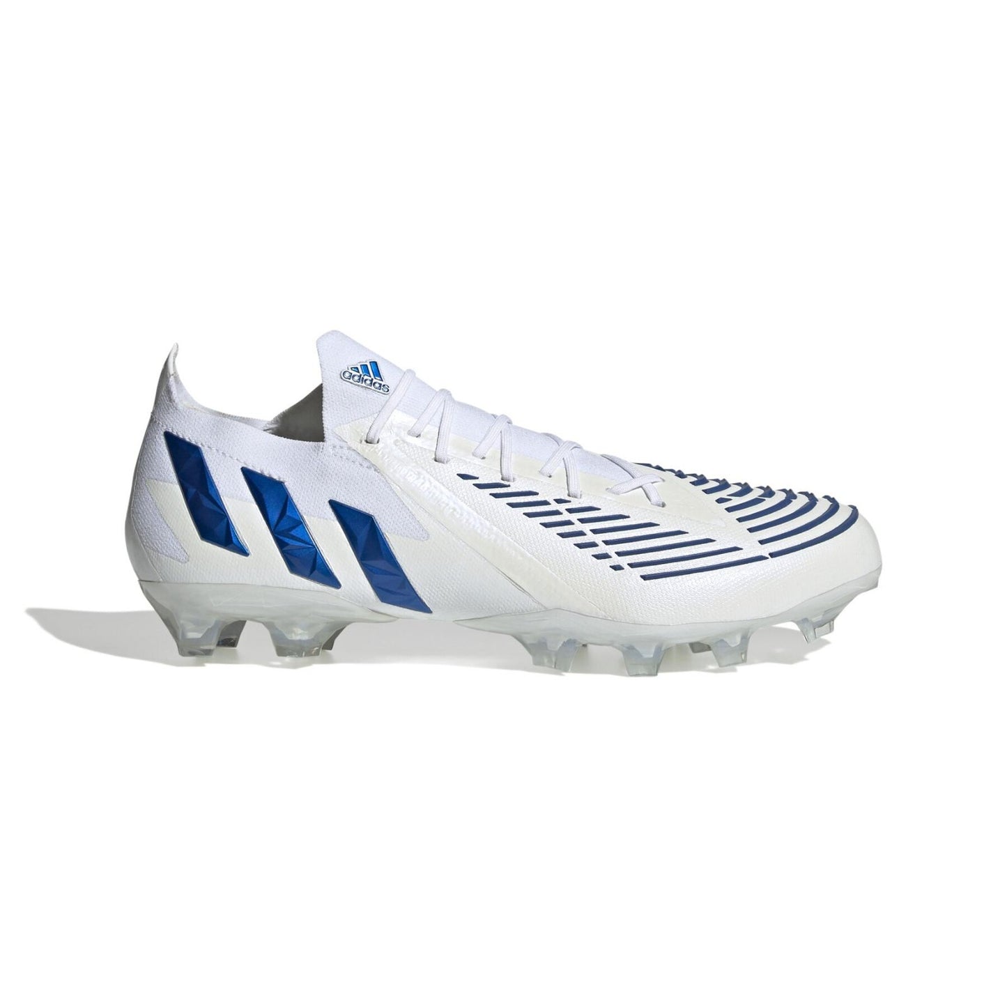 Adidas Unisex Predator Edge.1 Low AG Football Boots / White Blue / RRP £180