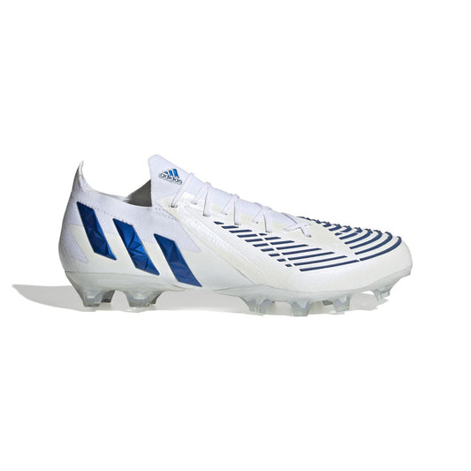 Adidas Unisex Predator Edge.1 Low AG Football Boots / White Blue / RRP £180