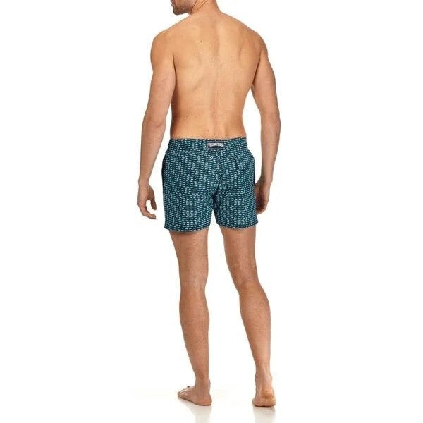 Vilebrequin Swim Shorts / Mens / Moorise / Navy Green Fish / RRP £220