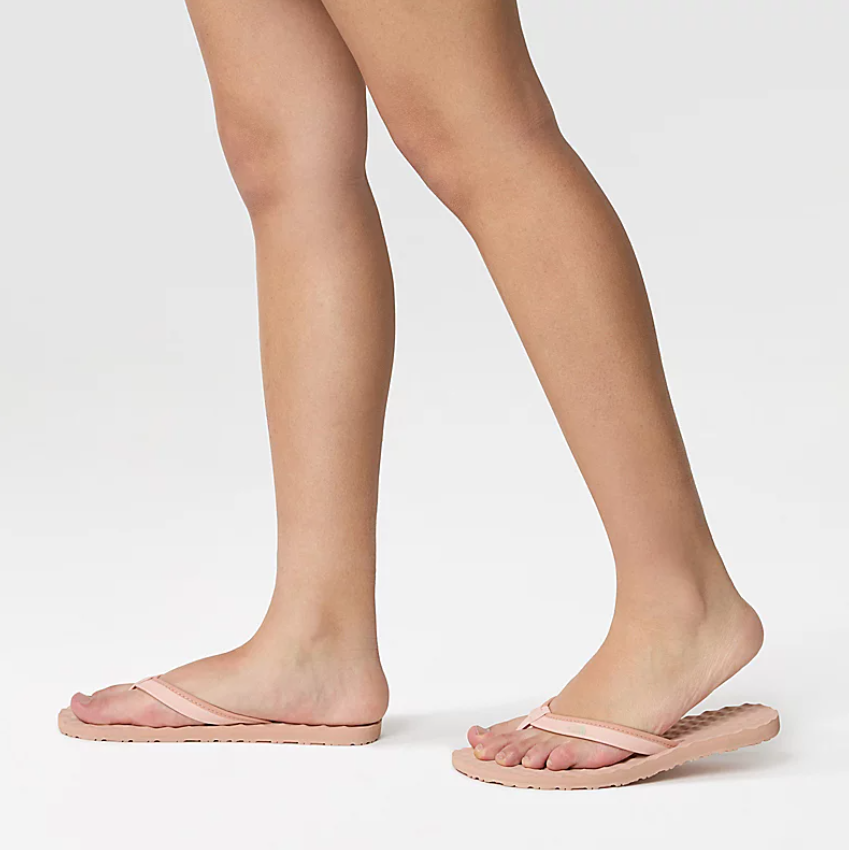 The North Face Women’s Base Camp Mini II Flip Flop -Café Crémé Evening Sand Pink