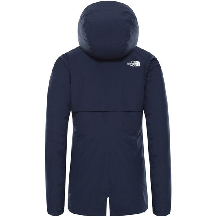 The North Face Womens Navy Hikestellar Insulated Parka Jacket / RRP £180