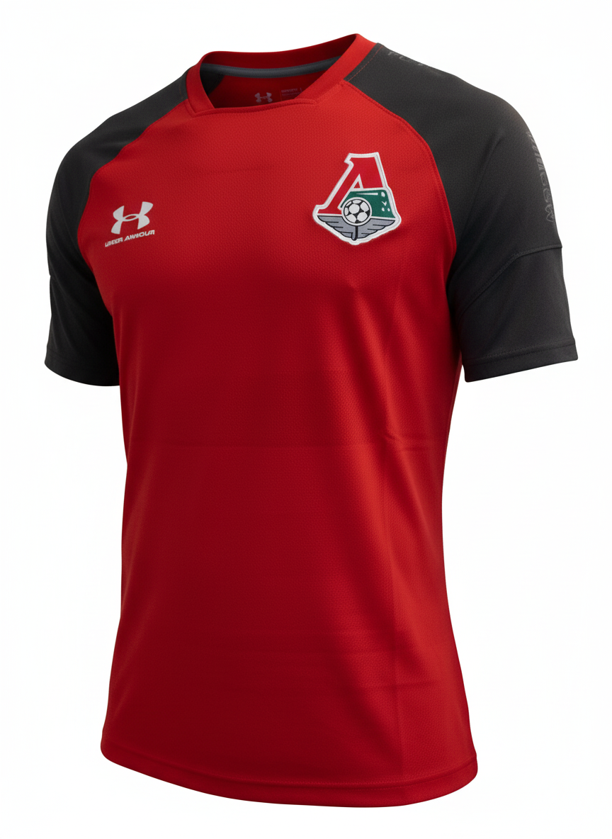 Under Armour Training Jersey / Lokomotiv Moscow / Red / Mens / RRP £30
