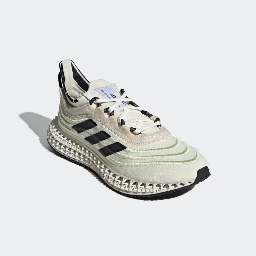 Adidas Unisex 4dfwd x Parley Trainers / Off White Almost Lime / RRP £200