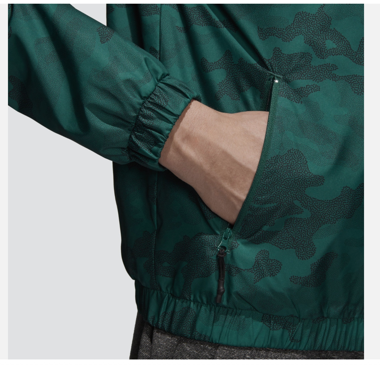 Adidas Mens Woven Training Camouflage Jacket / BNWT / Green / RRP £50
