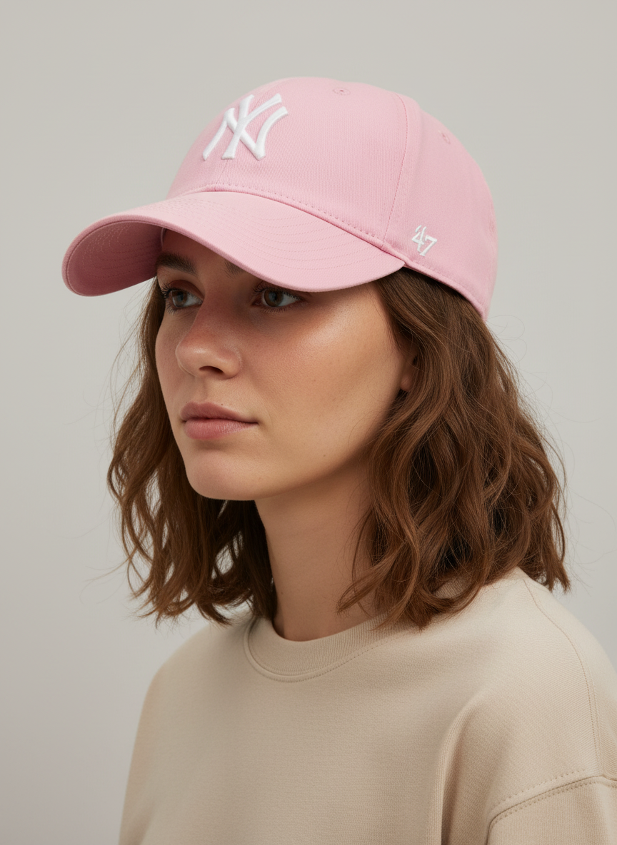 47 Brand NY Yankees / Relaxed Clean Up Womens MLB Hat / RRP £25