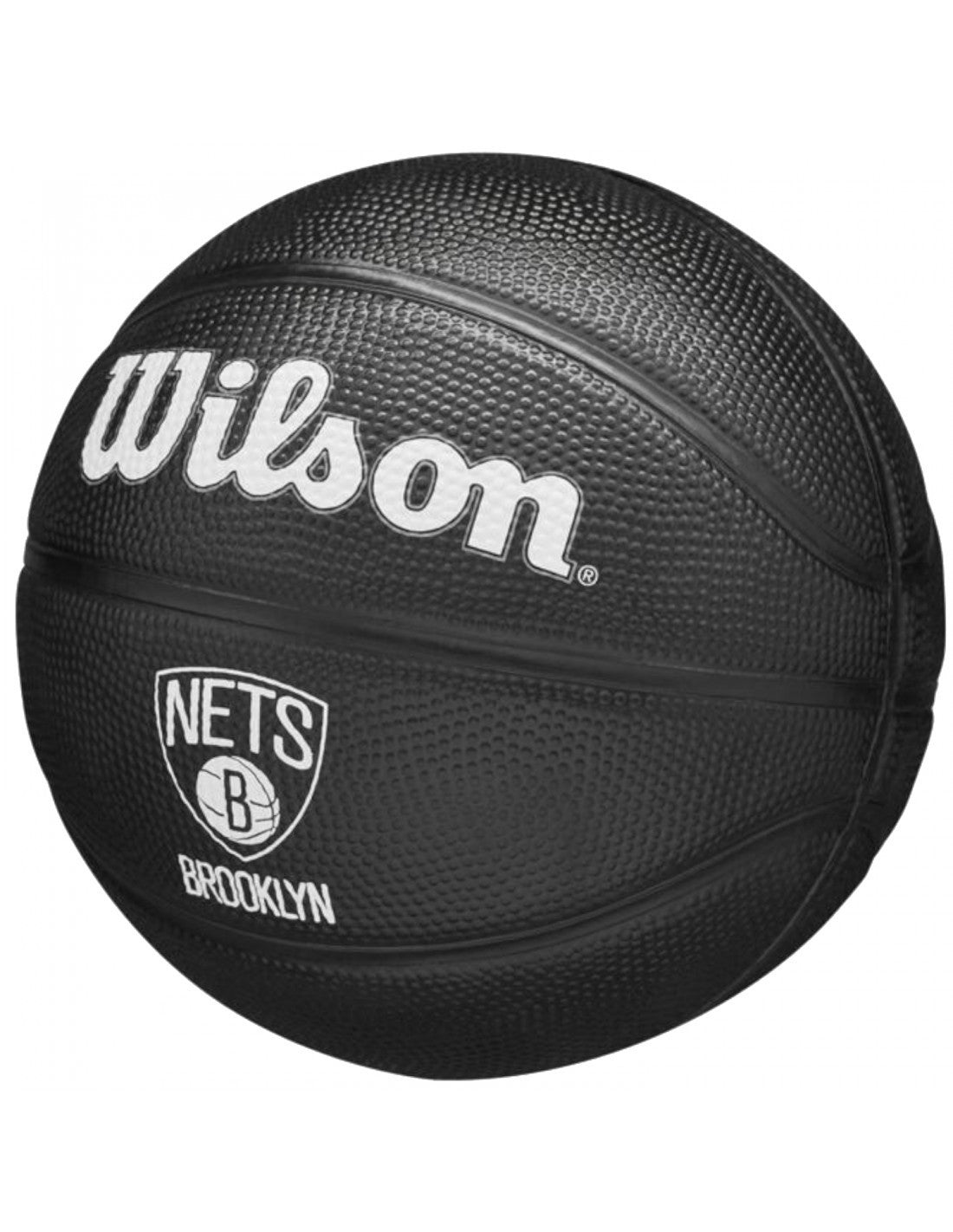 Wilson Brooklyn Nets Team Tribute Mini Basketball / Black / RRP £20