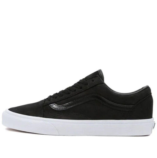 Vans Unisex Old Skool Trainers / Matte Shine Black True White / RRP £75
