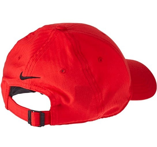 Nike Adult Legacy91 Dri-Fit Golf Cap / Red Black / RRP £24