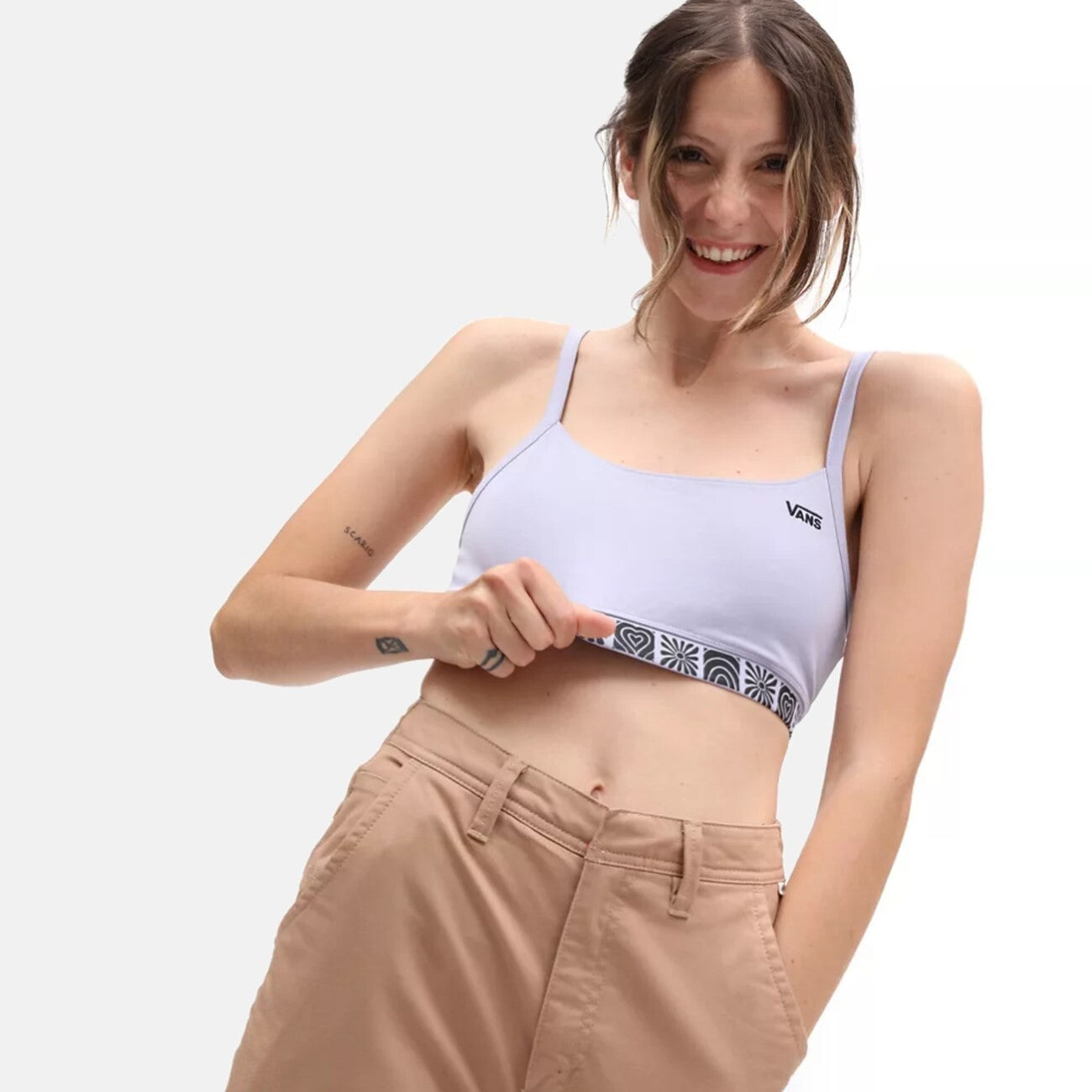 Vans Womens Divine Energy Bralette / Lavender / RRP £30