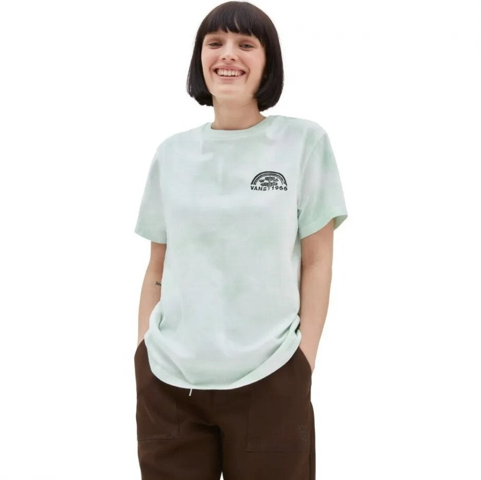 Vans Womens Everyday Rainbow Graphic T-Shirt / Light Green / RRP £37