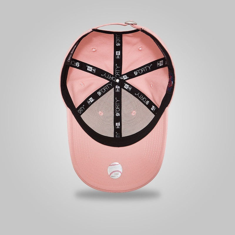 New Era Womens New York Yankees NY 9FORTY Cap / Light Pink / RRP £23